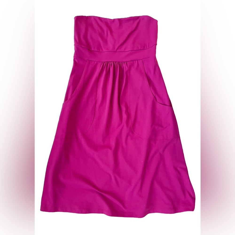Pink Strapless Susana Monaco Dress